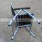 plastic wood aluminum folding chair, saving place high quality folding chair