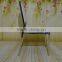 unique modern fashion SS white stackable wedding banquet chair