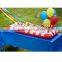 novelty pink inflatable salad bar serving tray,inflatable salad bar and buffet cooler