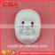 DIY White Recycled paper halloween pumpkin face mask