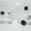 50ml clear cosmetic essential oil glass bottle