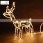 Cutely decorative deer outdoor lights fancy led deer christmas lights with nice design deer lights with sleigh