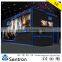 Professional truck mobile mini theater equipment, mobile mini theater equipment, cabin 12d mini theater equipment