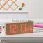 2016 hot sale home decoration wooden kids alarm clock
