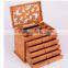 2015 hot sale factory wooden jewelry box wedding gift wood boxes                        
                                                Quality Choice