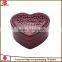 High quality luxury leather jewelry packaging gift box