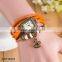 New Women Vintage Horse Red Leather Wrist Bracelet Watch                        
                                                Quality Choice