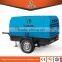 Low noise diesel trailer towable 174 psi diesel air compressor with jack hammer                        
                                                Quality Choice
