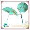 auto open transparent POE umbrella for ladies