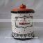 happy halloween ceramic cookie jar
