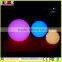 wedding used multicolor flashing LED ball and LED cube with remote control