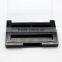 Simple transparent rectangular 2 colors professional eyeshadow palette packaging
