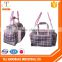 2016 New fashion style hot selling Europe polyester Canvas Diaper bag for lady