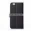 Stitching mobile phone wallet PU flip leather cell phone case cover for iphone 6/ 6 plus with card slots stand function