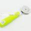 pizza tool stainless steel small size lace pizza cutter with soft touch effect handle