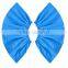 3grams blue disposable printed plastic overshoes