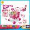 Top snow Musical plastic beauty play set dressing table toy with mirror and light