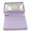 Good quality Fashion watch box long purple box pillow inner 13.8*8.8*7.8cm jewelry paper box