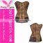 Sexy waist training corset bustier for beauty ladies