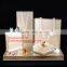 Counter Acrylic Cosmetic Display with block design, Cosmetic Counter top Displays