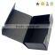 Hight quality black electronic packaging box with display