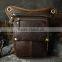 Best quality handmade mens bag genuine leather waist bag for sports