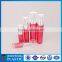 Round shape plastic lotion bottles, acrylic cosmetic empty lotion bottles