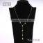 multicolor freshwater pearl design tribal necklaces crystals shiny necklace