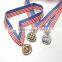 Factory directly three colors medal lanyard 3CM medal lanyards