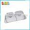 Collapsible car sunshade