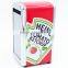 Custom made printing Tissue box holder branded tinplate Tissue box for pomotion