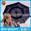 Telescopic Folding Vented Umbrella