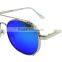 new design mirror lens customize logo unisex sunglasses