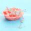 2015 Latest Design Beads Hawaii Flower Necklace Rhinestone Pendant