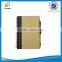 Recycled kraft paper hardcover spiral notebook with pen