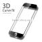 HUYSHE 2016 new arrivals 3D full cover tempered glass screen protector for Apple iphone 6 plus