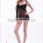 No moq wholesale China factory mature women sexy lingerie black sexy lingerie babydoll for women