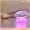 Anion Hair comb massage brush LED light wave comb
