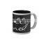 Ceramic Advertising logo mugs,stoneware bullet shape custom mug