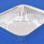 square aluminium foil food containers