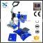 Dual heat plate cheap used t shirt cap heat press machine