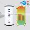 Elegant appearance duplex stainless steel hot water cylinder for inhouse use