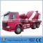 Concrete mixer truck HOWO chassis factory selling price perfect mixing performance