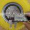 wholesale hot sale durable small size metal rim PU wheel