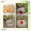 colored craft wooden dry fruit tray shot