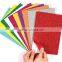 16052513 factory direct selling craft usage printed glitter felt A4 size