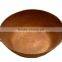 Hammered Copper Bowl With Handles