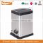 Soft Closing Kitchen Foot Pedal Stainless steel trash bin