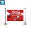 Advertising banner cafe barrier Outdoor queue line stand