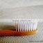 white color toothbrush, bamboo toothbrush